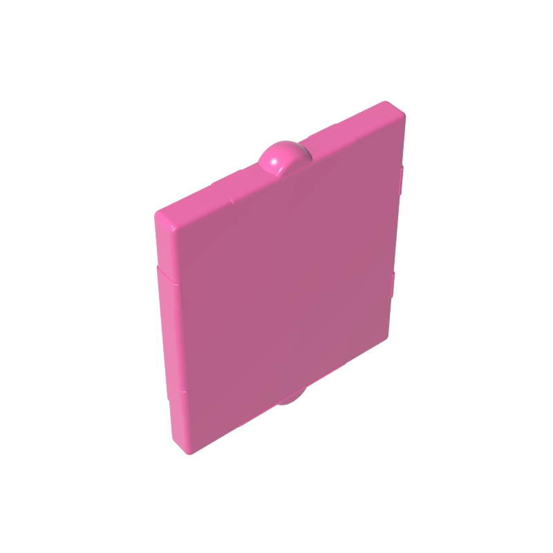 Vidrio para ventana 1 x 2 x 2 plano-MyGobricksEs