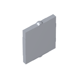 Vidrio para ventana 1 x 2 x 2 plano-MyGobricksEs