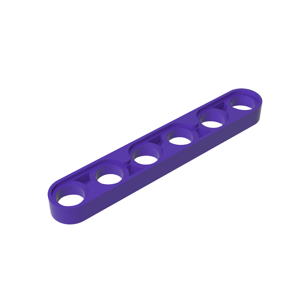 Viga técnica 1 x 6 delgada-MyGobricksEs