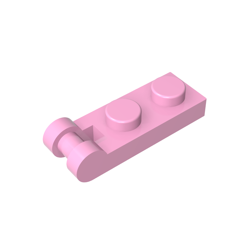 Placa Especial 1 x 2 con Asa en el Extremo [Extremos Cerrados]-MyGobricksEs