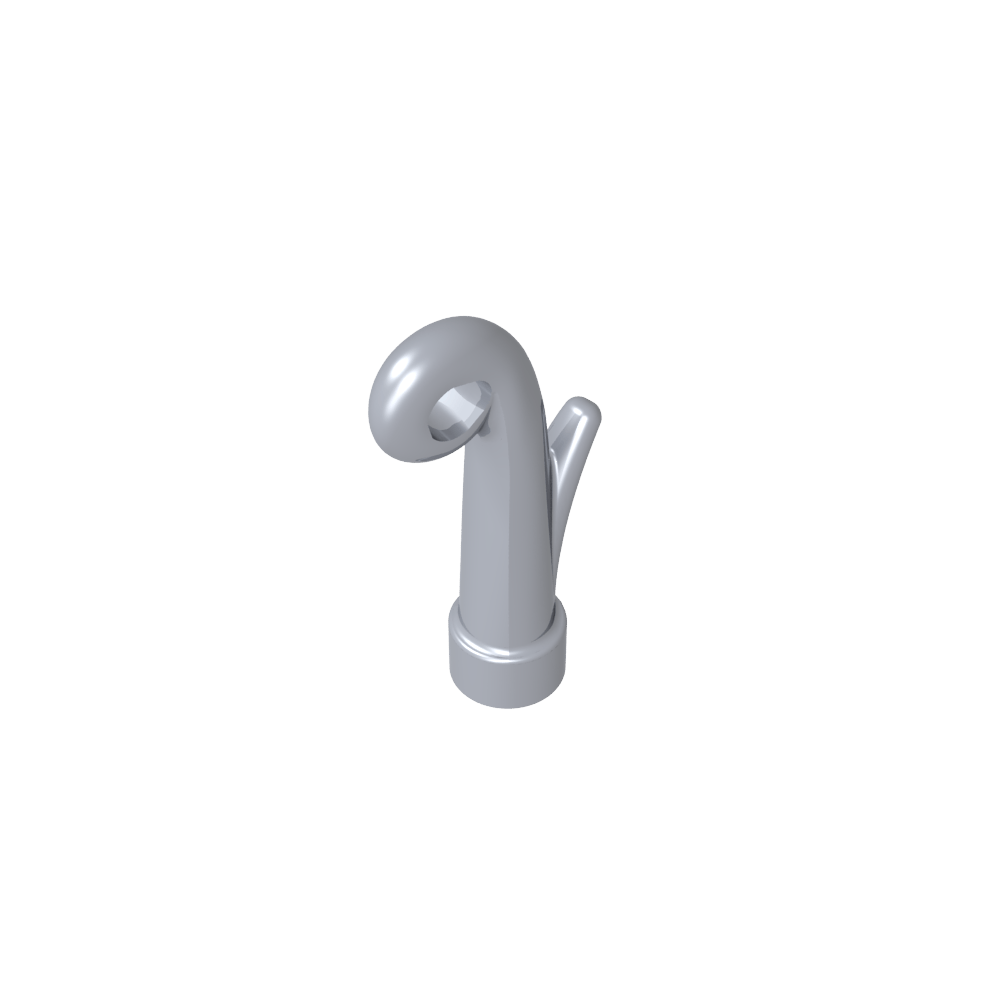 Planta, tallo de hierba con agujero para barra [3,2 mm]-MyGobricksEs