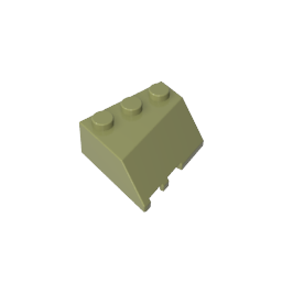 Cuña 3 x 3 inclinada a la derecha-MyGobricksEs