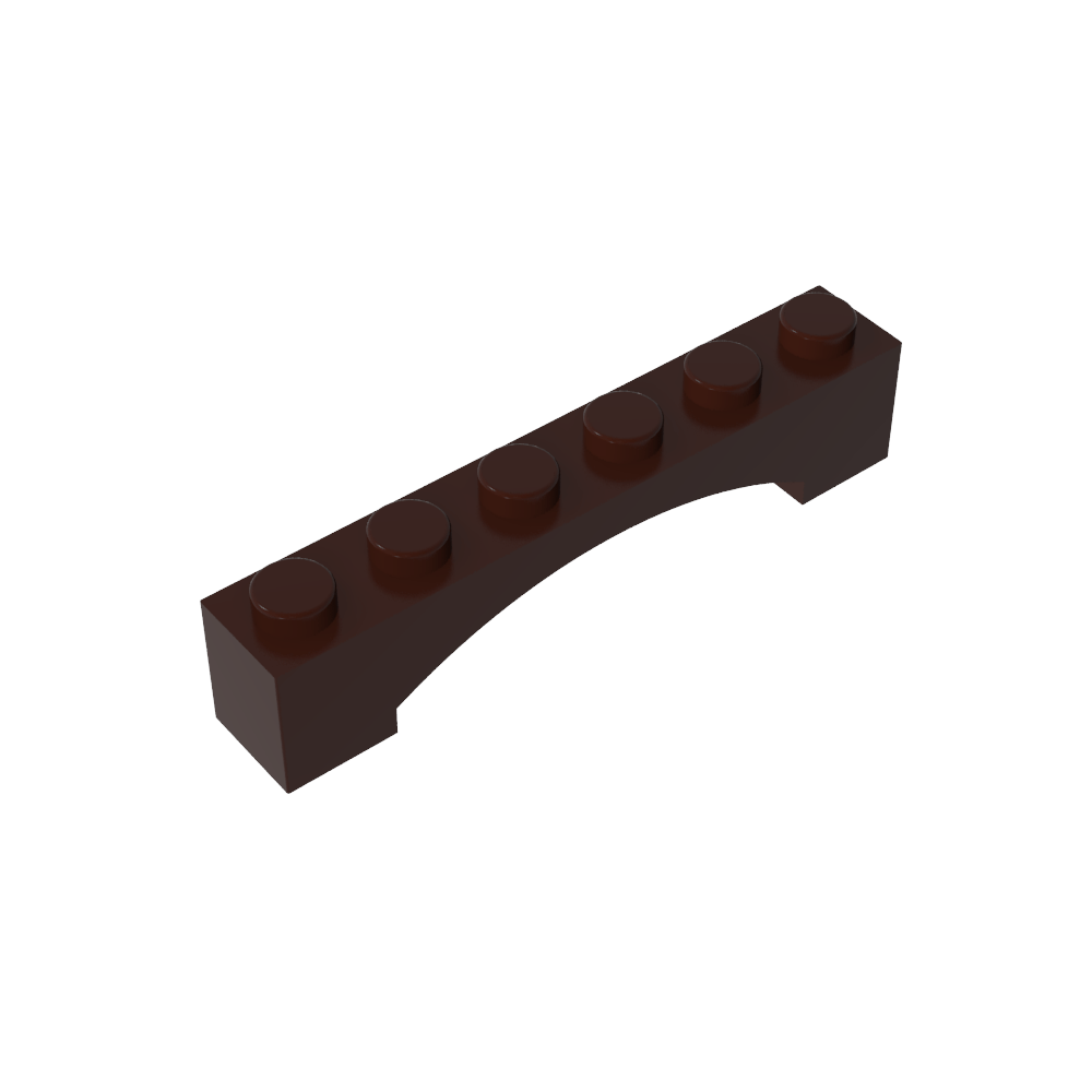 Arco de Ladrillo 1 x 6 Arco Elevado-MyGobricksEs