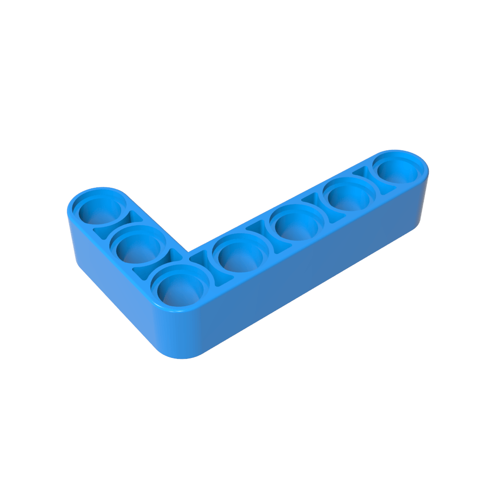 Viga técnica 3 x 5 en forma de L de espesor-MyGobricksEs