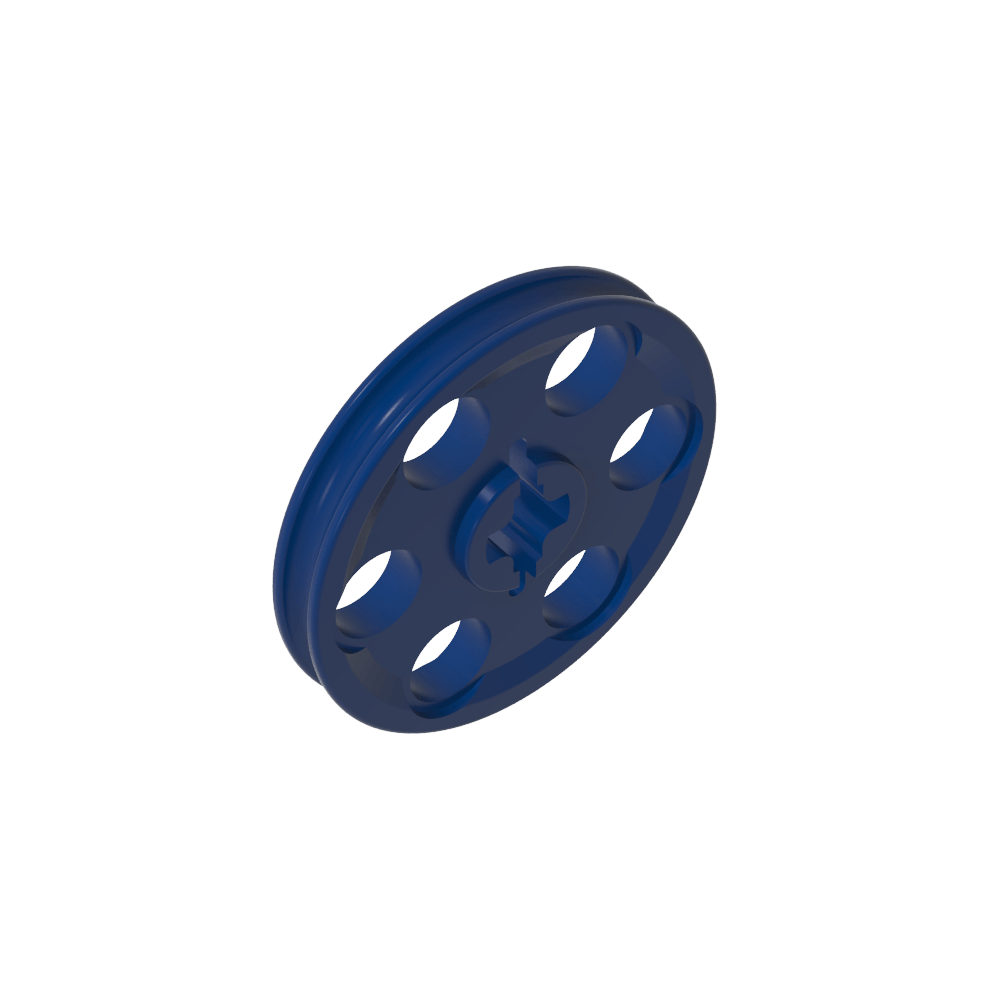 Rueda de correa de cuña Technic [también conocida como polea]-MyGobricksEs