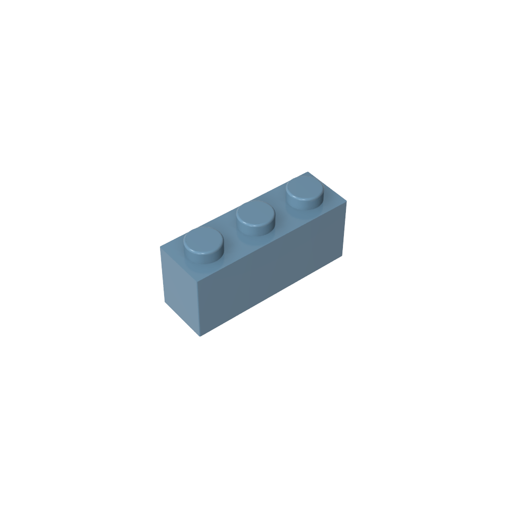 Ladrillo 1 x 3-MyGobricksEs