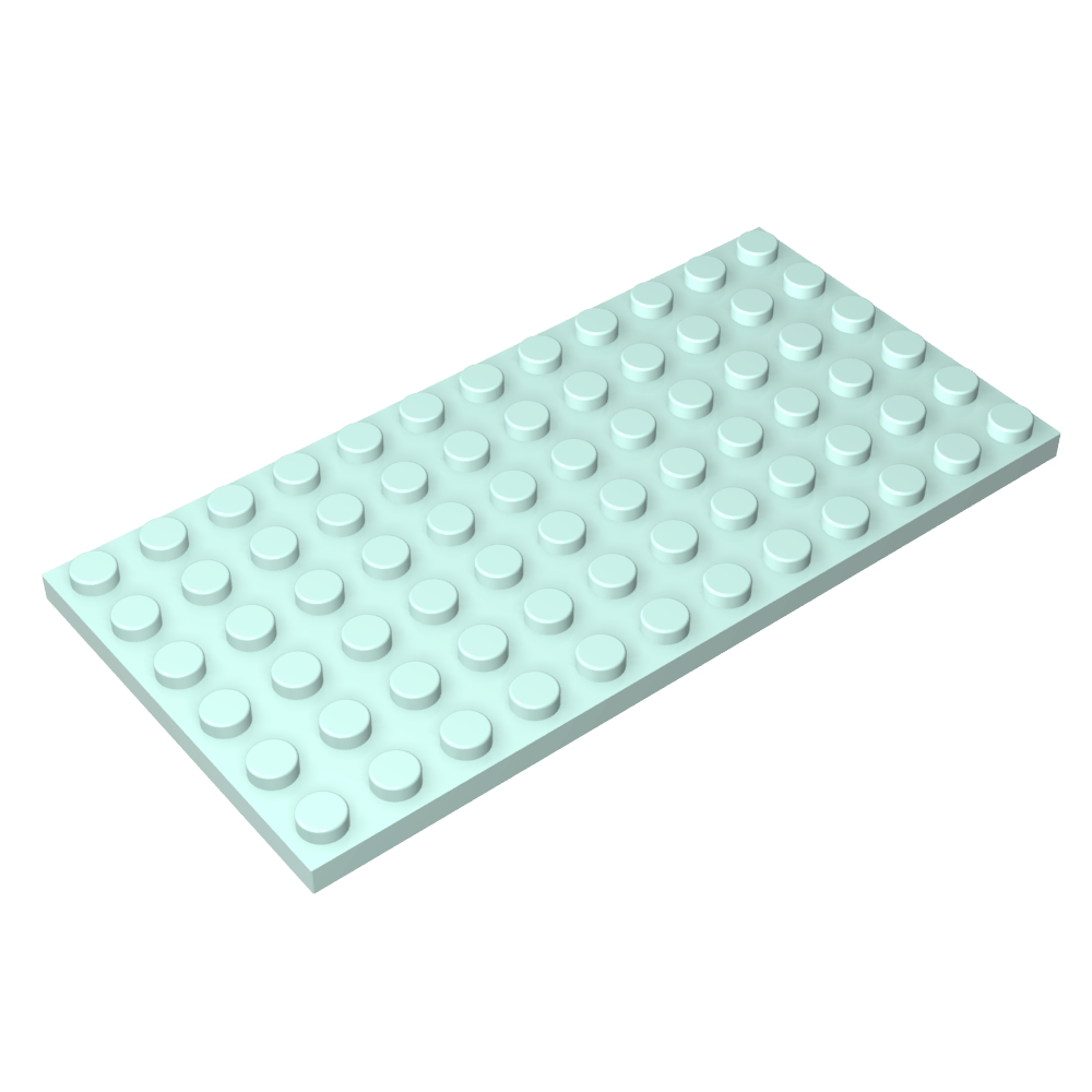 Placa 6 x 12-MyGobricksEs