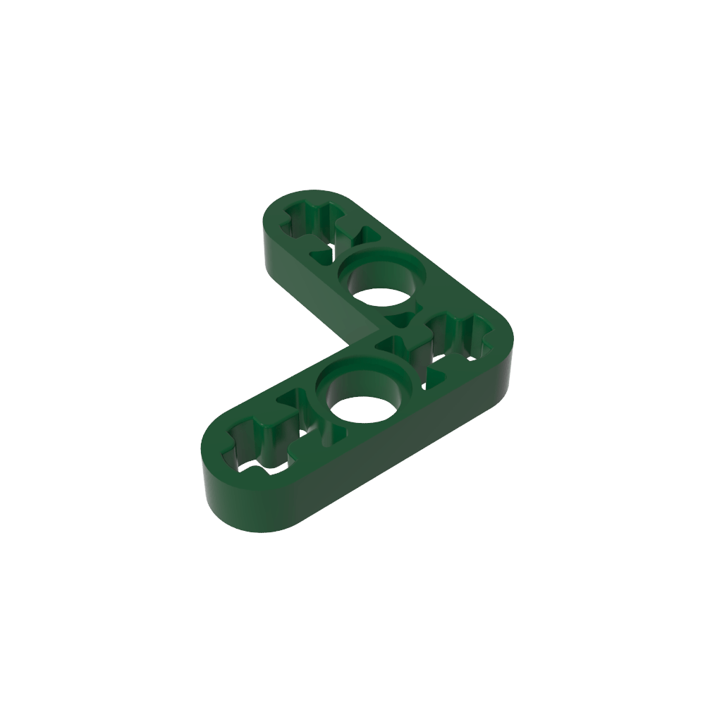 Viga técnica 3 x 3 en forma de L delgada-MyGobricksEs