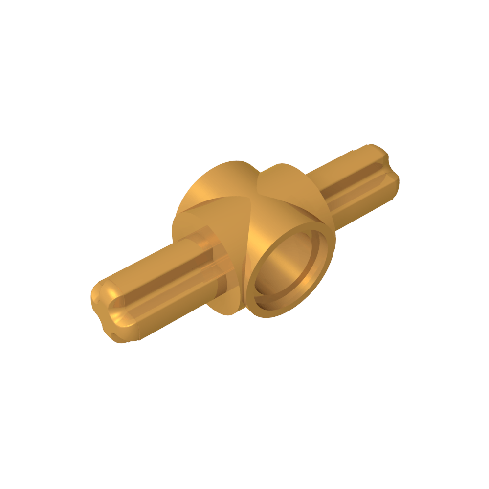 Conector Technic Pin Hub con 2 ejes-MyGobricksEs