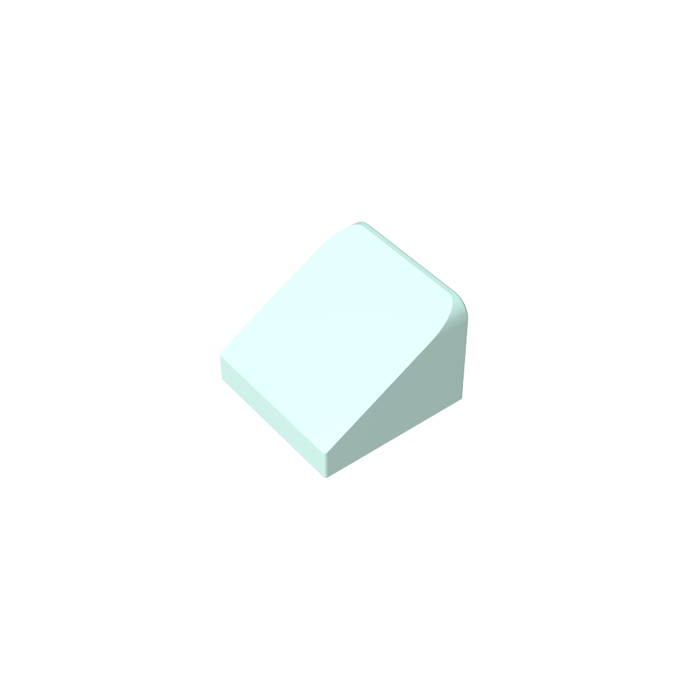 Pendiente 30° 1 x 1 x 2/3 (Pendiente de queso), Pendiente 30 1 x 1 Pendiente-MyGobricksEs