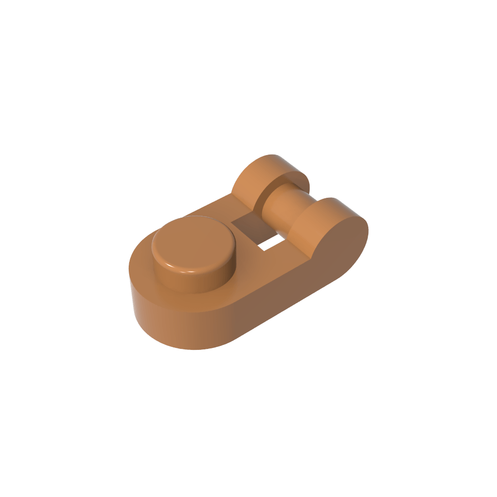 Plato Especial 1 x 1 Redondo con Asa-MyGobricksEs