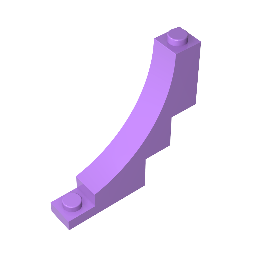 Arco de ladrillo 1 x 5 x 4 invertido-MyGobricksEs