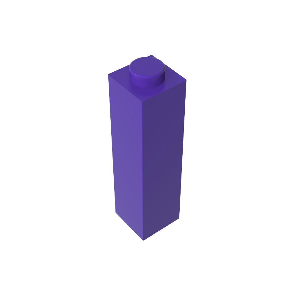 Ladrillo 1 x 1 x 3-MyGobricksEs