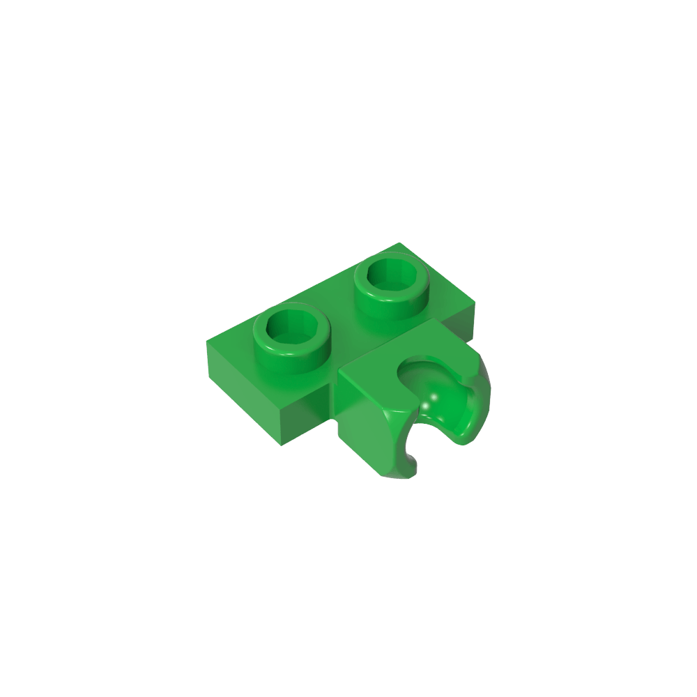 Placa especial 1 x 2 Copa lateral central de 5,9 mm-MyGobricksEs