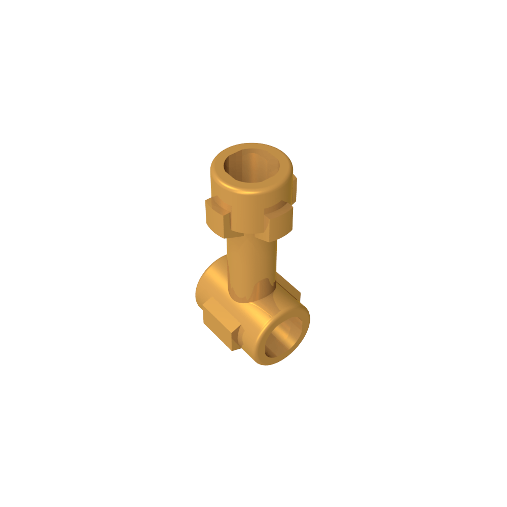 Barra de 1L con perno superior y dos pernos laterales-MyGobricksEs