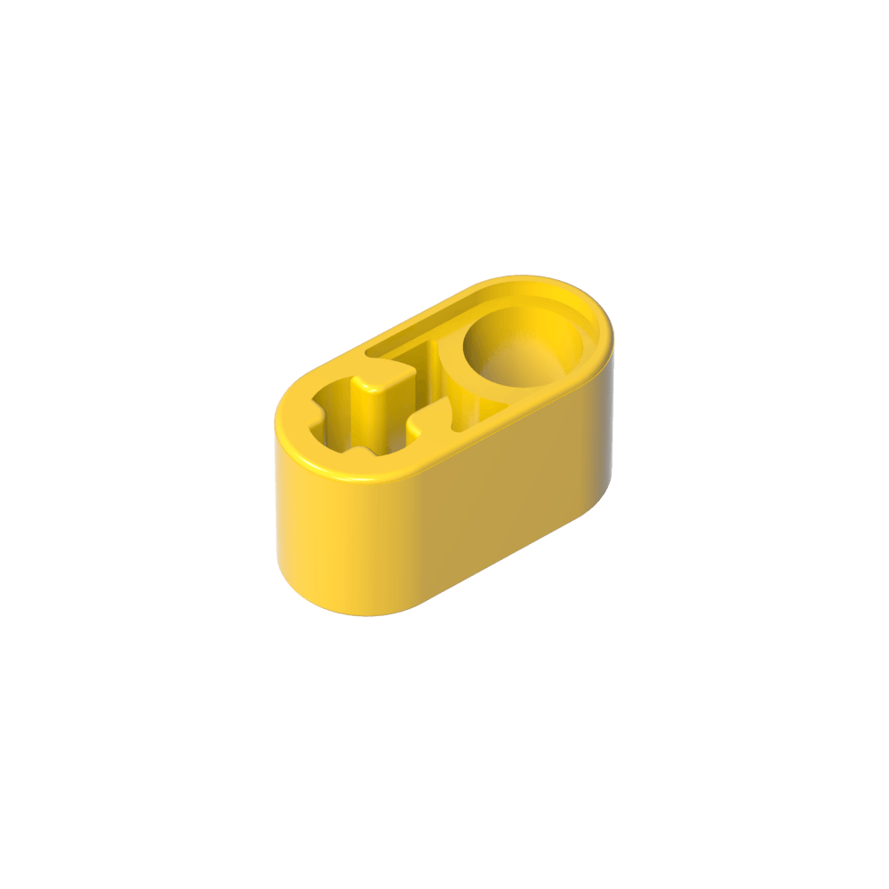 Viga Technic de 1 x 2 de Grosor con Orificio para Pasador y Orificio para Eje-MyGobricksEs