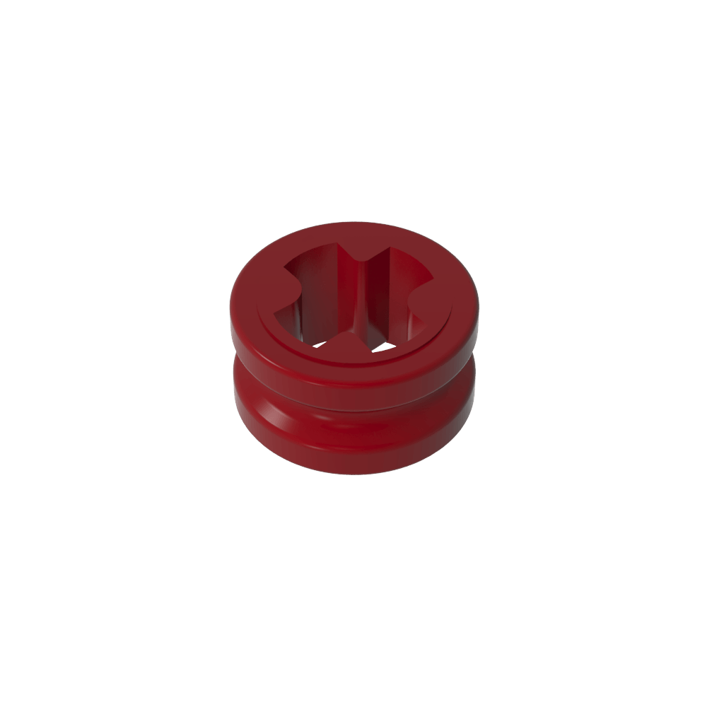 Casquillo Technic 1/2 Liso con Orificio para Eje Reducido-MyGobricksEs