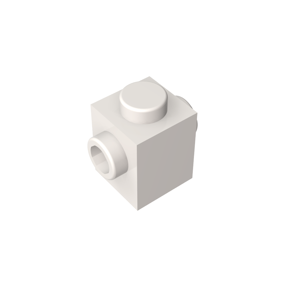 Ladrillo especial 1 x 1 con tacos en 2 lados-MyGobricksEs