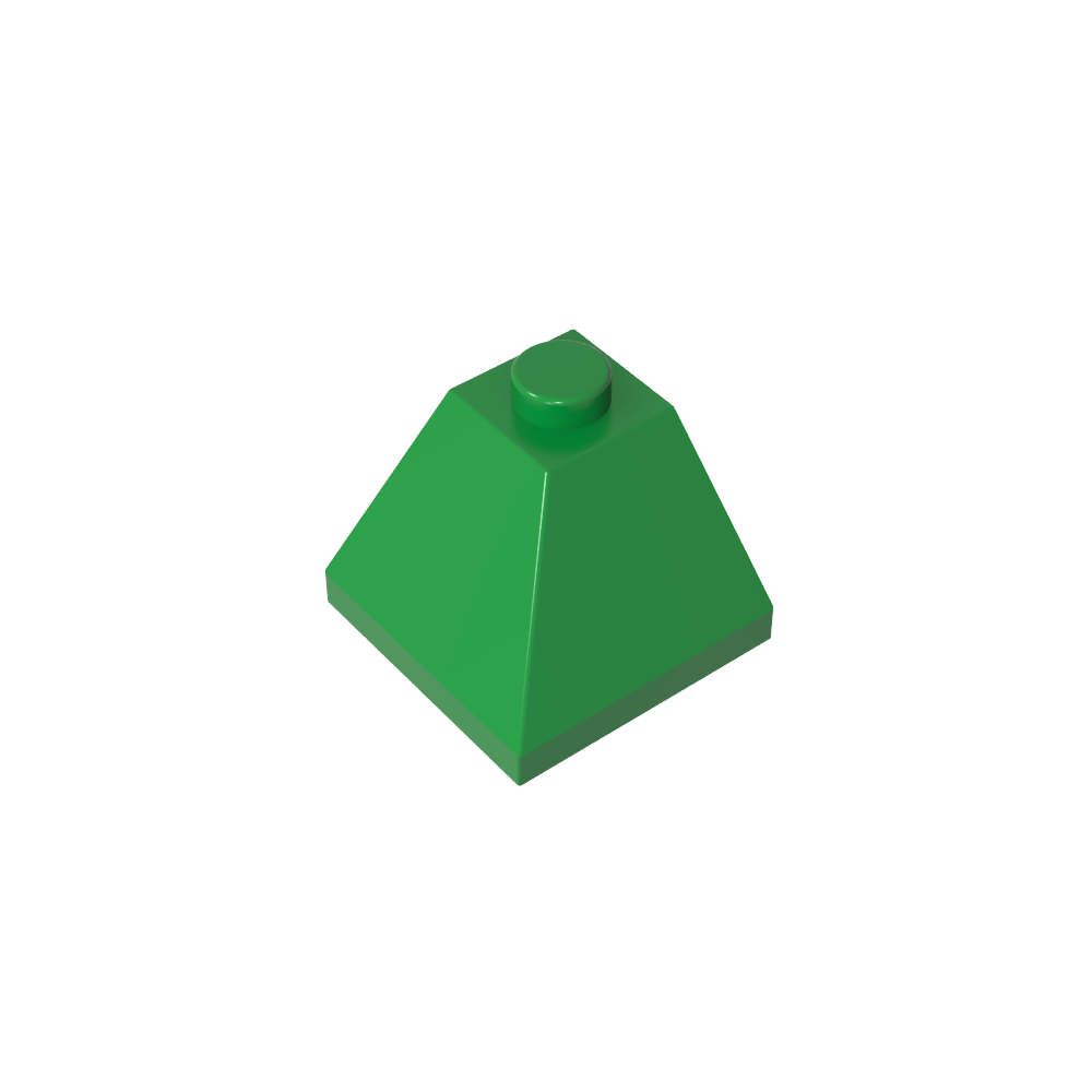 Pendiente 45° 2 x 2 Doble Convexa-MyGobricksEs