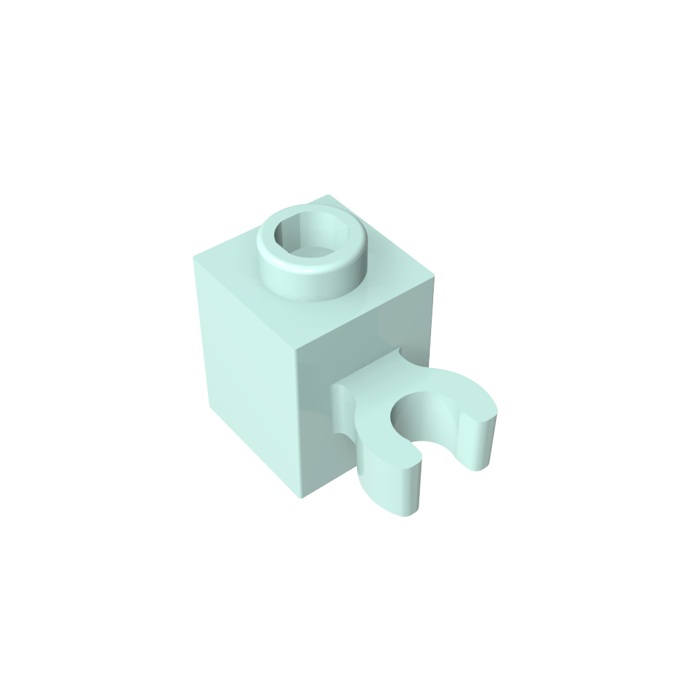 Ladrillo Especial 1 x 1 con Clip Vertical [Clip O Abierto, Perno Hueco]-MyGobricksEs