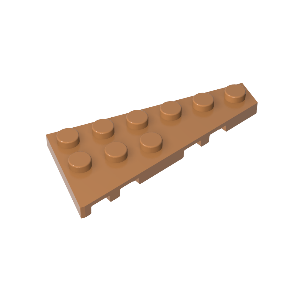 Placa de cuña 6 x 3 derecha-MyGobricksEs