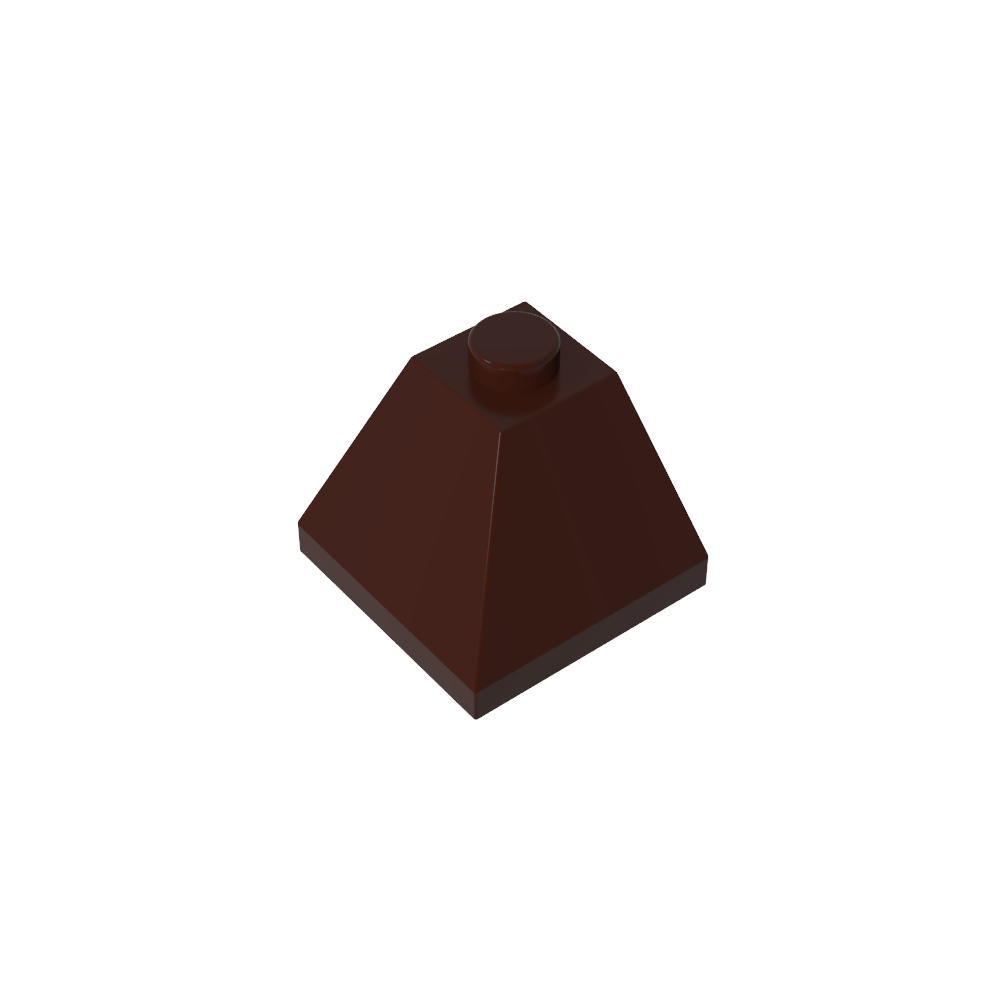 Pendiente 45° 2 x 2 Doble Convexa-MyGobricksEs
