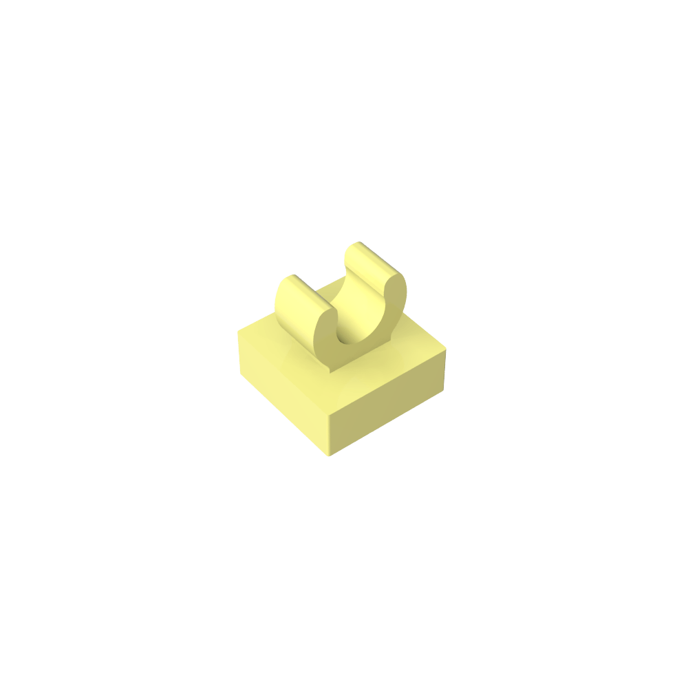 Azulejo Especial 1 x 1 con Clip con Bordes Redondeados-MyGobricksEs