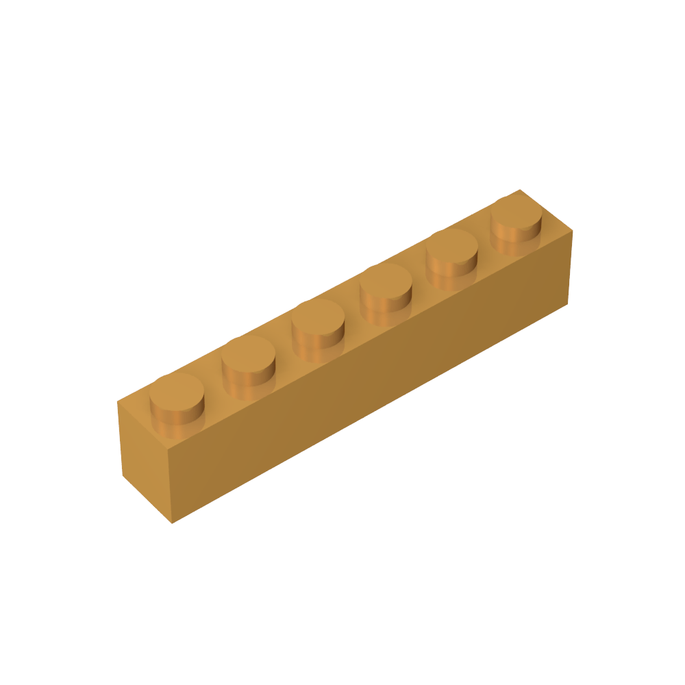 Ladrillo 1 x 6-MyGobricksEs