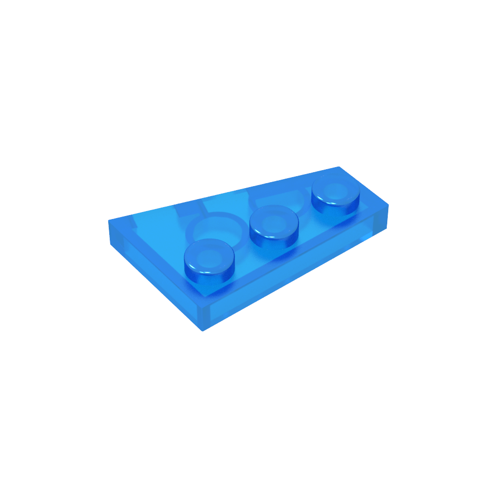 Placa de cuña 3 x 2 izquierda-MyGobricksEs