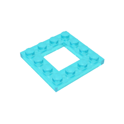 Placa especial 4 x 4 con recorte 2 x 2-MyGobricksEs