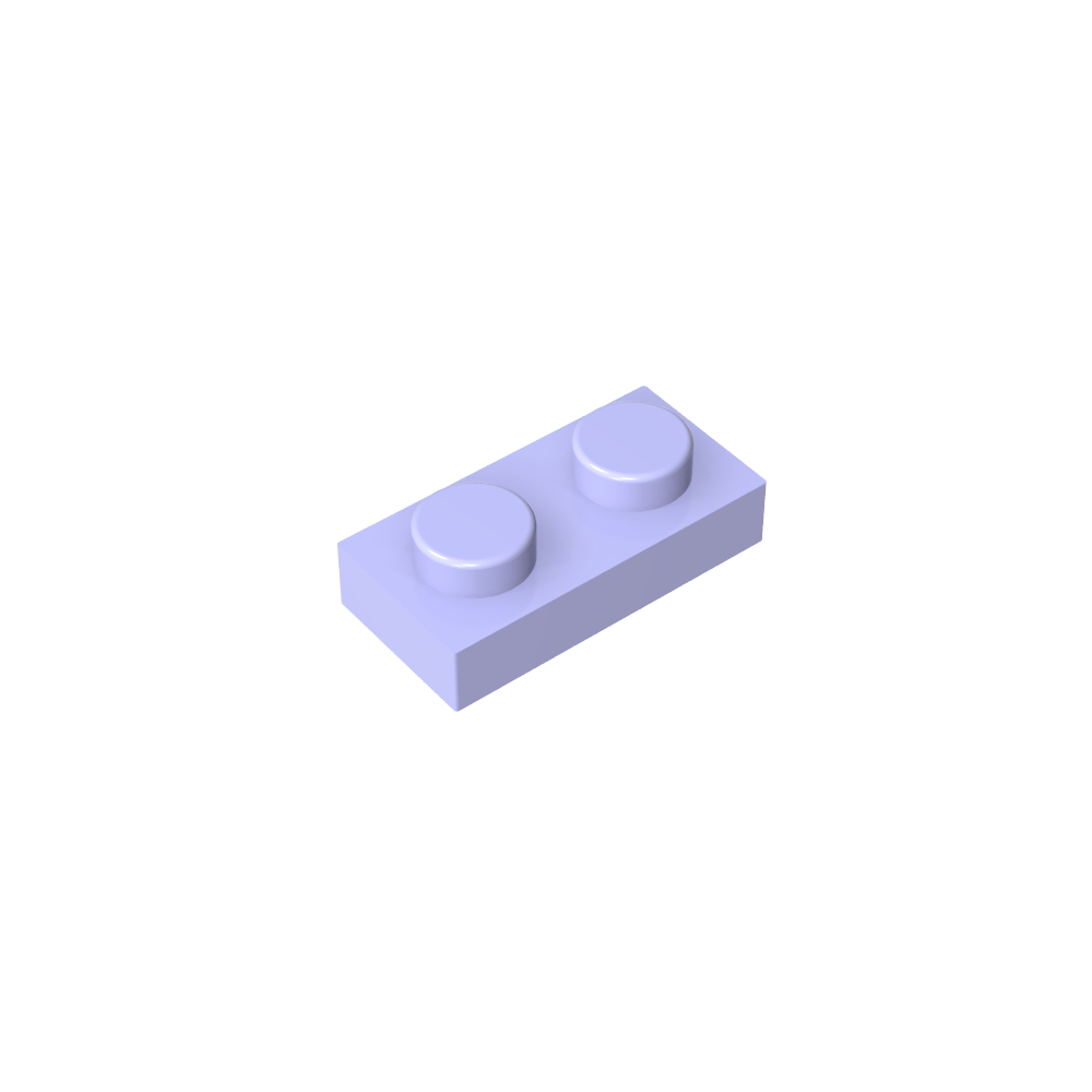 Placa 1 x 2-MyGobricksEs
