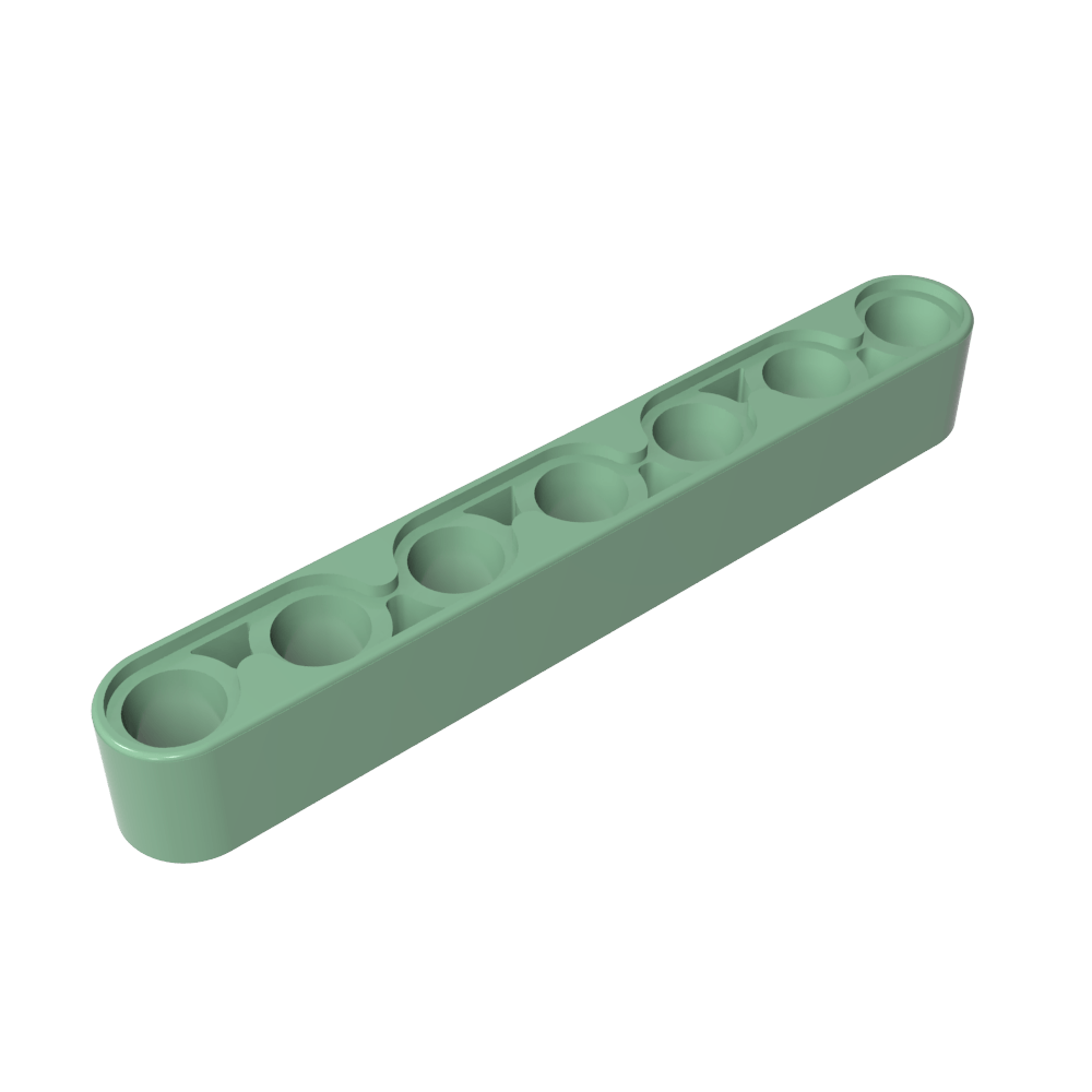 Viga técnica de 1 x 7 de espesor-MyGobricksEs