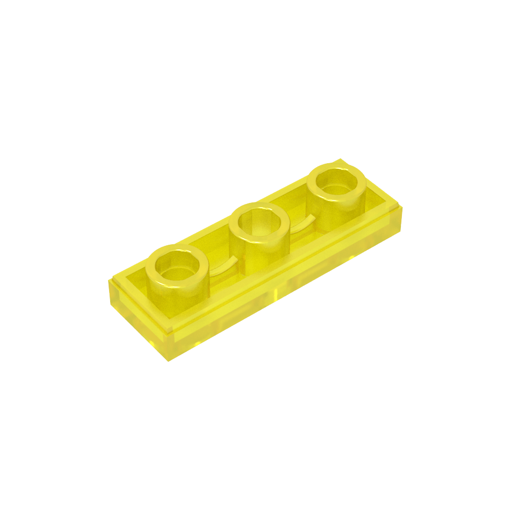 Azulejo especial 1 x 3 invertido con orificio central-MyGobricksEs