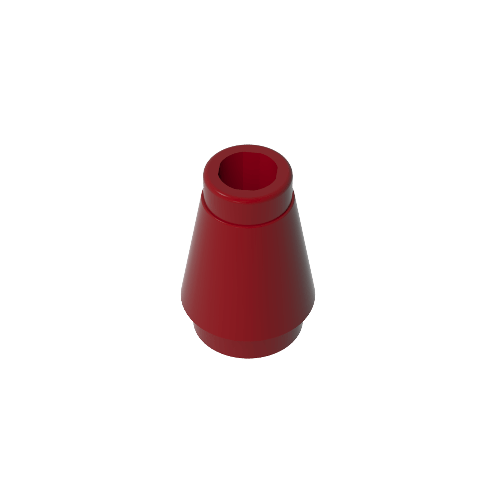 Cono 1 x 1 [Sin ranura superior]-MyGobricksEs