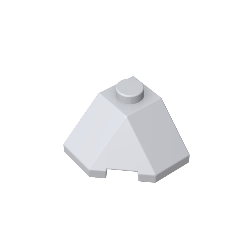 Cuña inclinada de 45°, esquina 2 x 2-MyGobricksEs