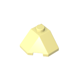 Cuña inclinada de 45°, esquina 2 x 2-MyGobricksEs