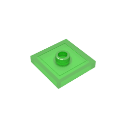 Placa especial 2 x 2 con ranura y perno central (puente)-MyGobricksEs