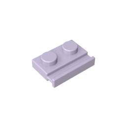 Placa Especial 1 x 2 con Riel para Puerta-MyGobricksEs