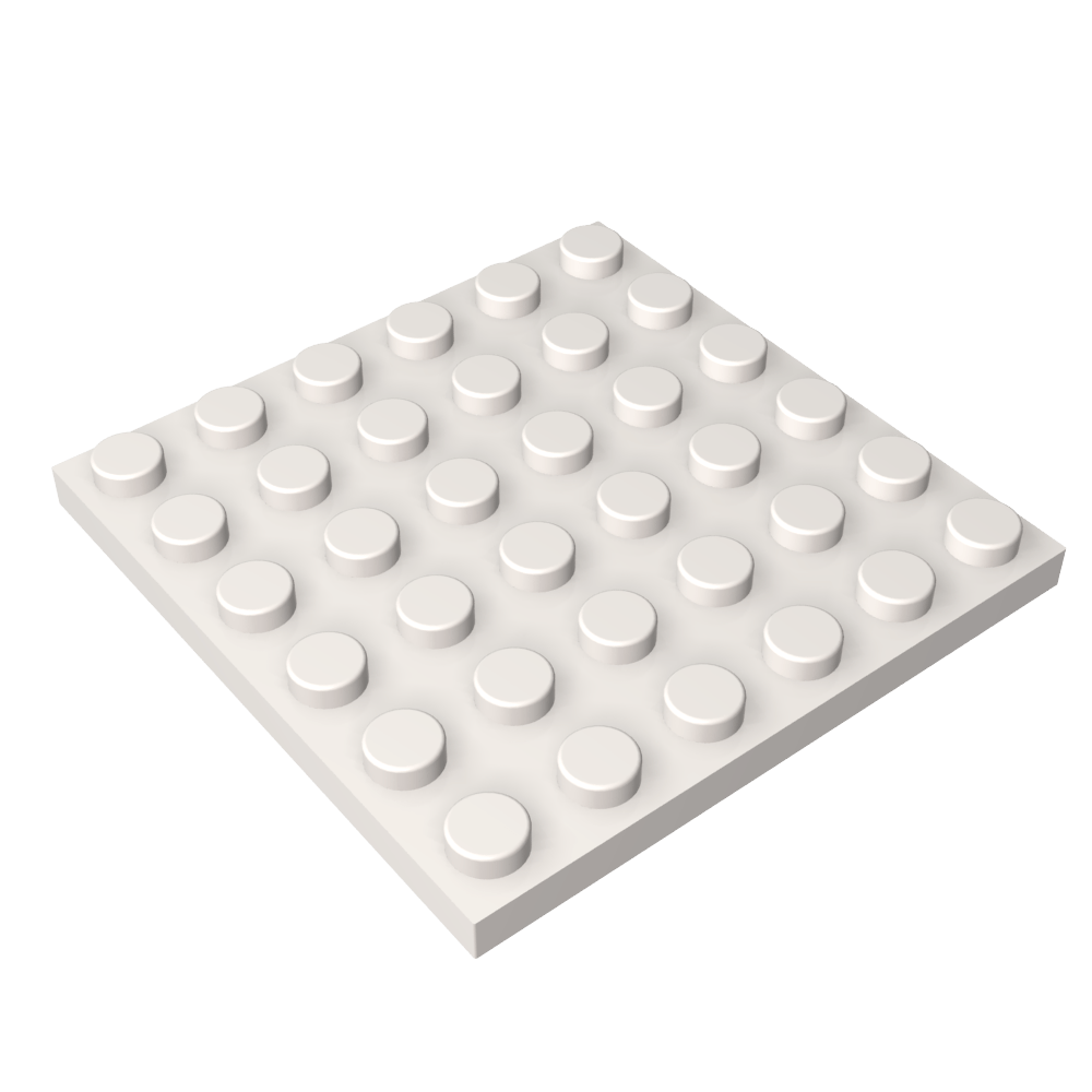 Placa 6 x 6-MyGobricksEs