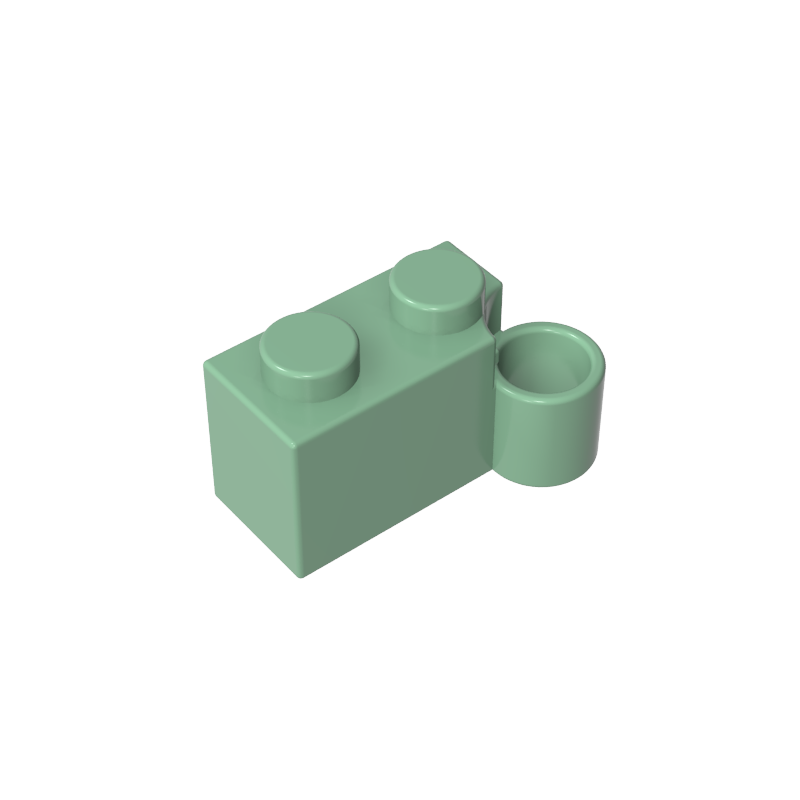 Ladrillo de bisagra 1x2 (hembra)