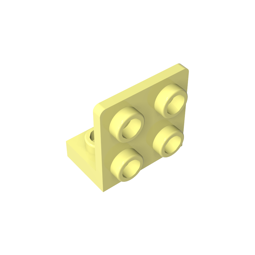 Soporte 1 x 2 - 2 x 2 Invertido-MyGobricksEs