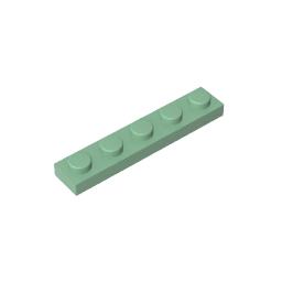 Placa 1 x 5-MyGobricksEs