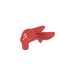 Accesorio para la cabeza Pluma/Pluma/Cola de caballo-MyGobricksEs