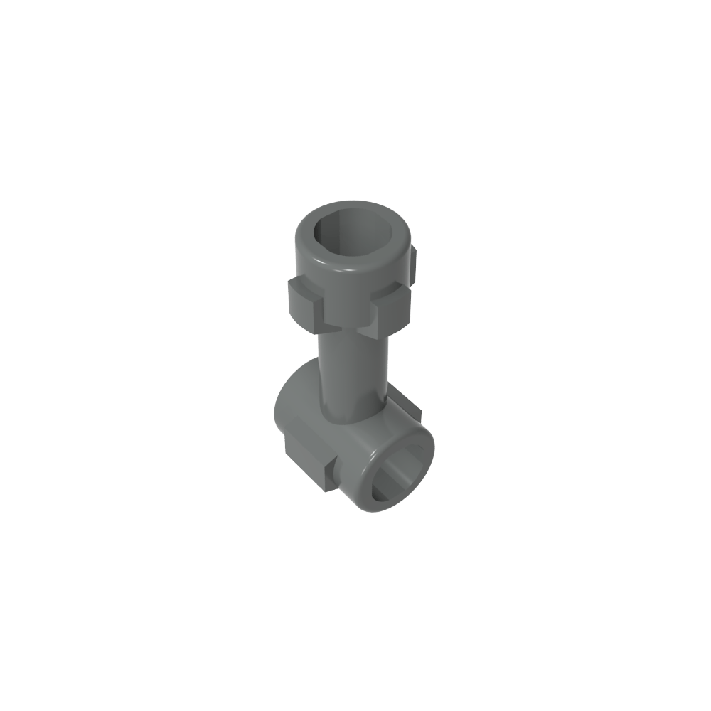 Barra de 1L con perno superior y dos pernos laterales-MyGobricksEs