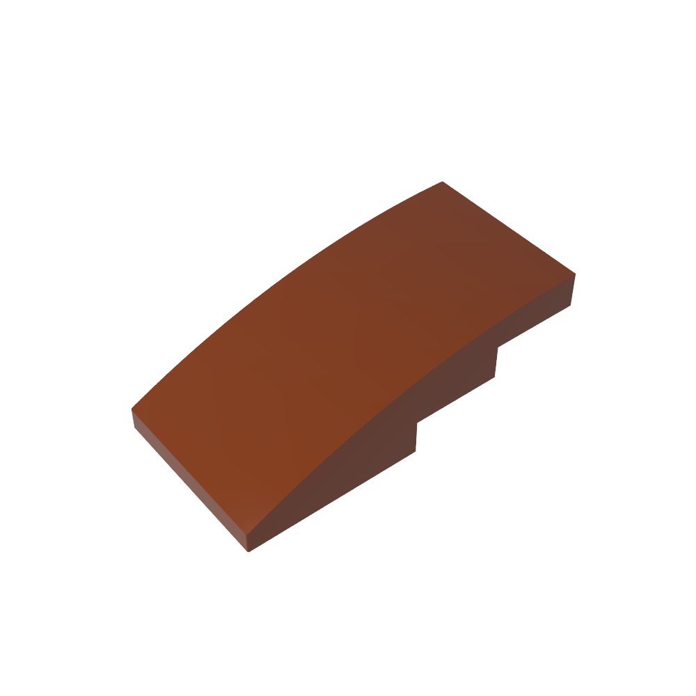 Pendiente curva 4 x 2 sin montantes-MyGobricksEs