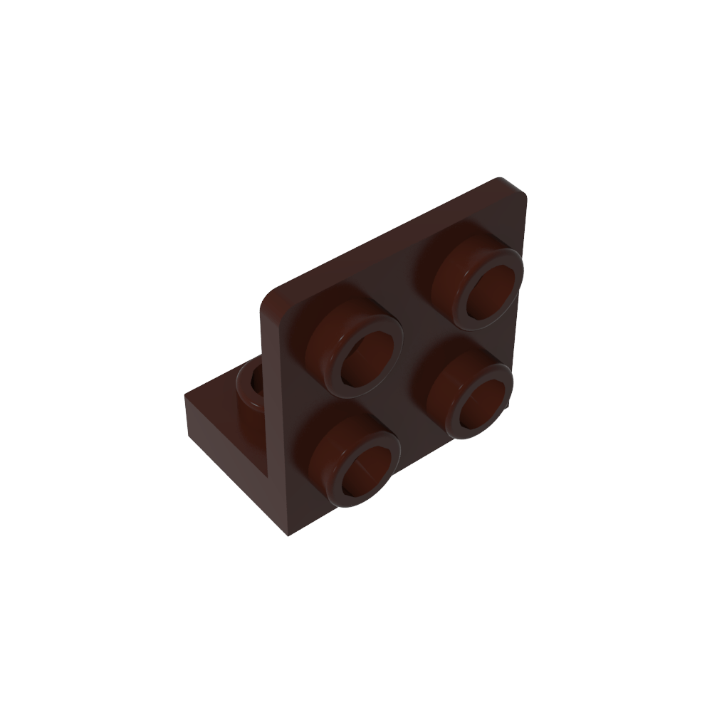 Soporte 1 x 2 - 2 x 2 Invertido-MyGobricksEs