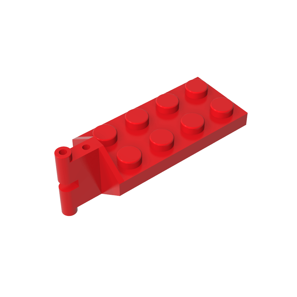 Placa de bisagra 2 x 4 con junta articulada - Macho-MyGobricksEs