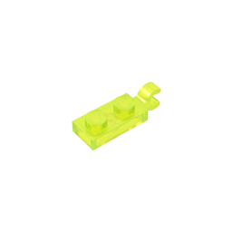 Placa Especial 1 x 2 con Clip Horizontal en el Extremo-MyGobricksEs