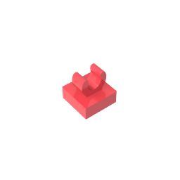Azulejo Especial 1 x 1 con Clip con Bordes Redondeados-MyGobricksEs