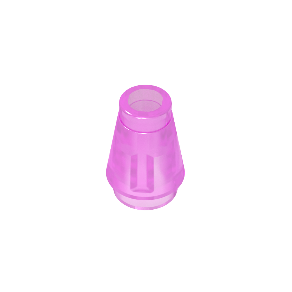 Cono 1 x 1 [Sin ranura superior]-MyGobricksEs